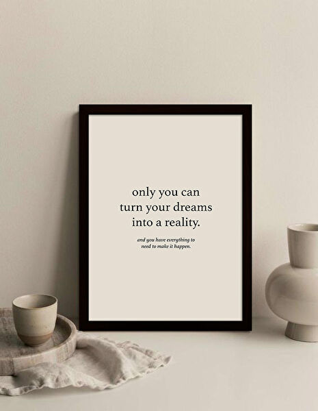 Vetro Design Çerçeveli Tablo