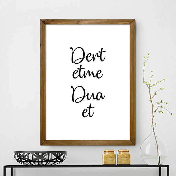 Vetro Design Çerçeveli Tablo