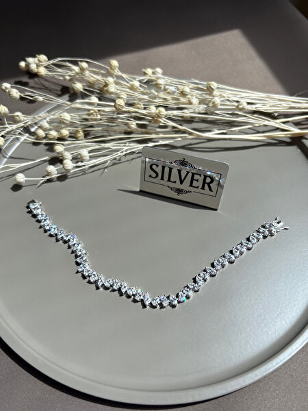 Florister Silver Bileklik