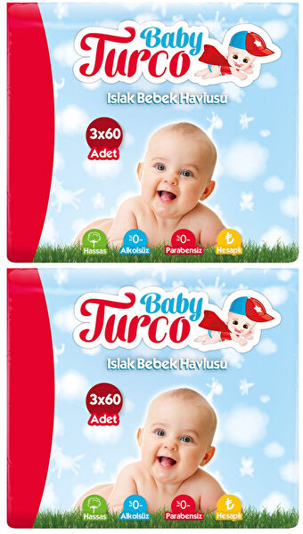 Baby Turco Islak Mendil, Havlu