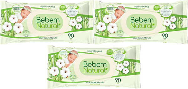 Bebem Natural Islak Mendil, Havlu