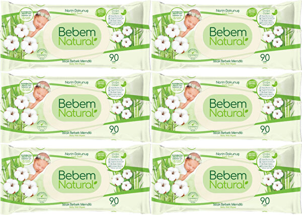 Bebem Natural Islak Mendil, Havlu