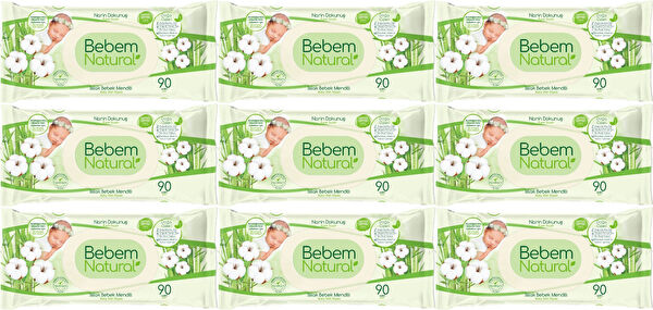 Bebem Natural Islak Mendil, Havlu