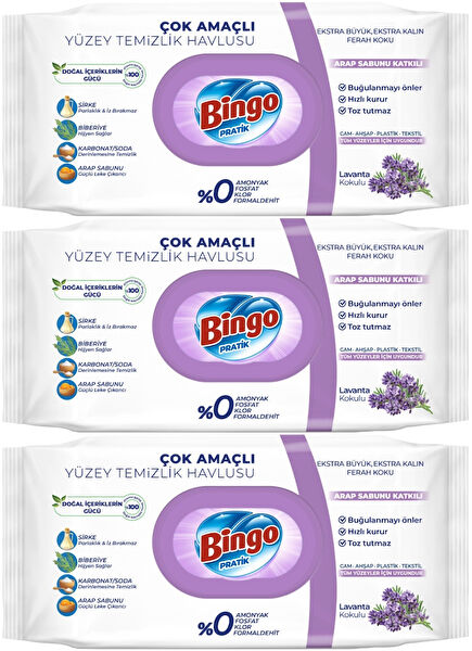 Bingo Yüzey Temizleyiciler