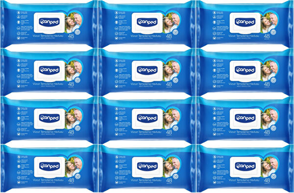 Canped Islak Mendil, Havlu