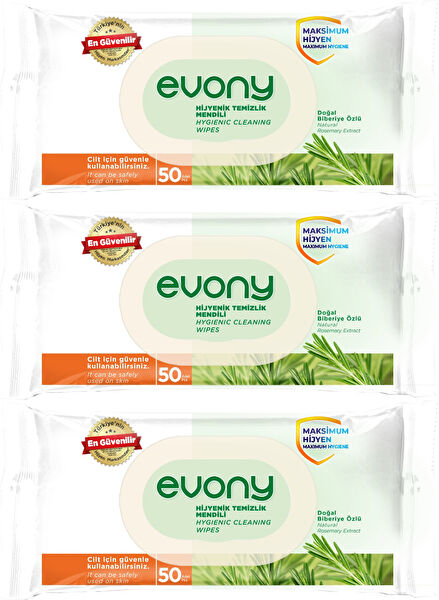 EVONY Islak Mendil, Havlu