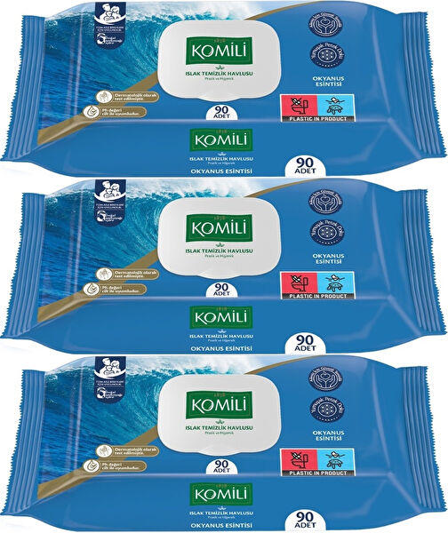 Komili Islak Mendil, Havlu