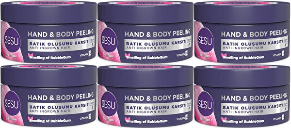 Sesu Vücut Peelingi, Scrub