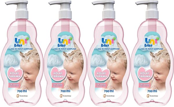 Uni Baby Bebek Saç, Vücut Şampuanı