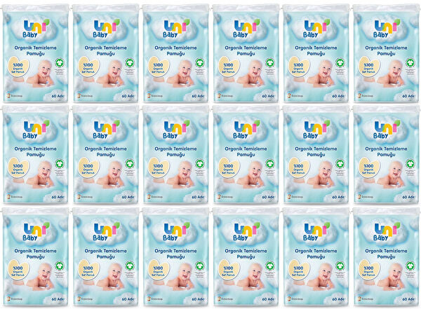 Uni Baby Temizleme Pamuğu