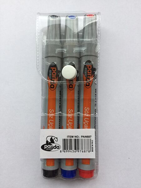 Panda Markör ve Tahta Kalemi