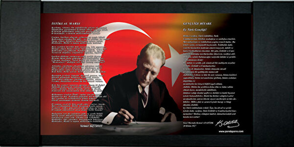 Panda Atatürk Portresi