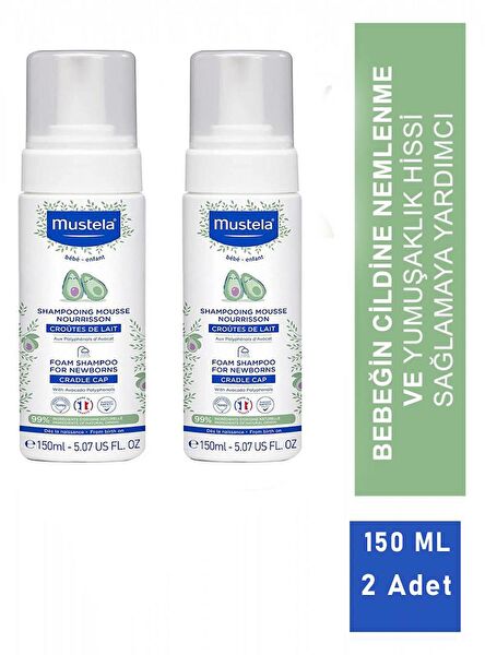 Mustela Bebek Saç, Vücut Şampuanı