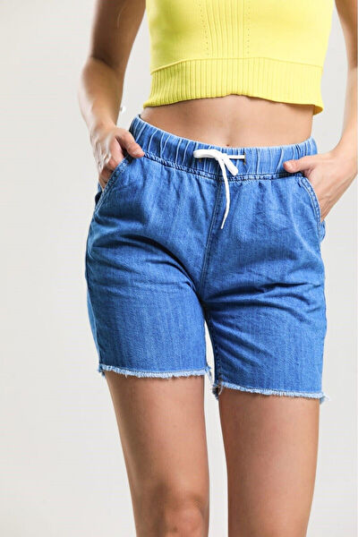 PASS&PASS Kadın Şort, Bermuda, Kapri