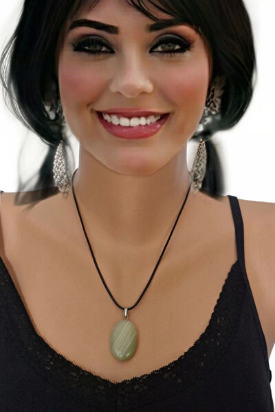 Pozitif Doğal Taş Kolye