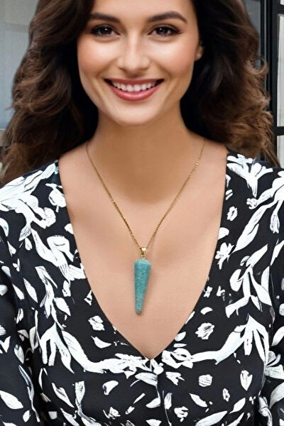 Pozitif Doğal Taş Kolye