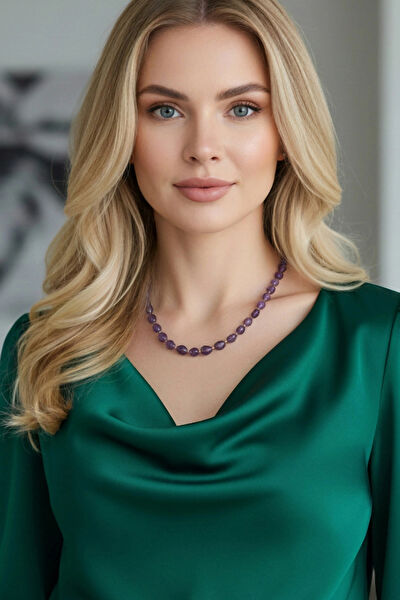 Pozitif Doğal Taş Kolye