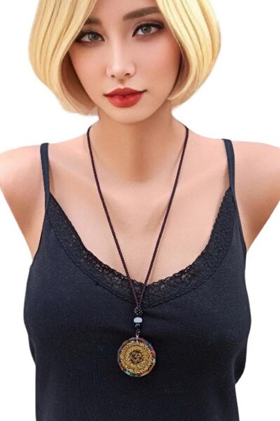 Pozitif Doğal Taş Kolye