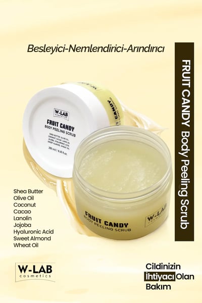 W-Lab Cosmetics Vücut Peelingi, Scrub