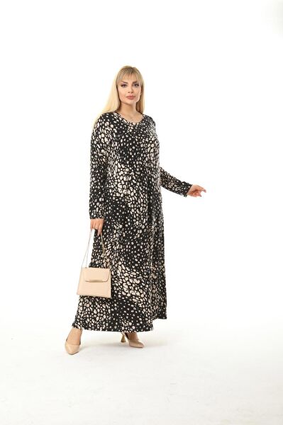 MEZURA Büyük Beden Günlük Elbise