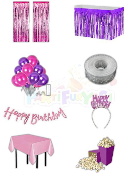 Parti Furyası Parti Süsleme Malzemeleri