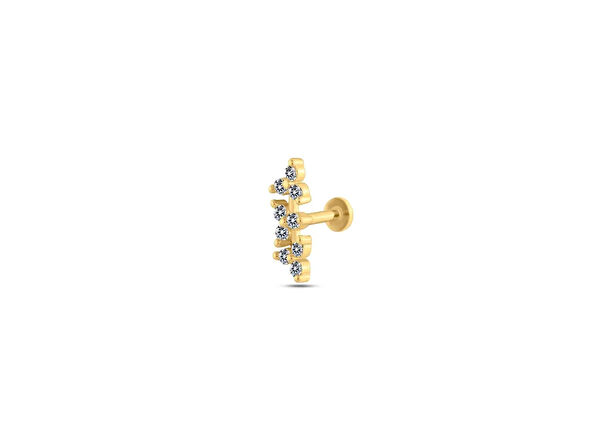 Safir Mücevher Kadın Piercing