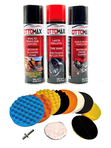 OTTOMAX Oto Cam Bakım Ürünleri ve Temizleyiciler