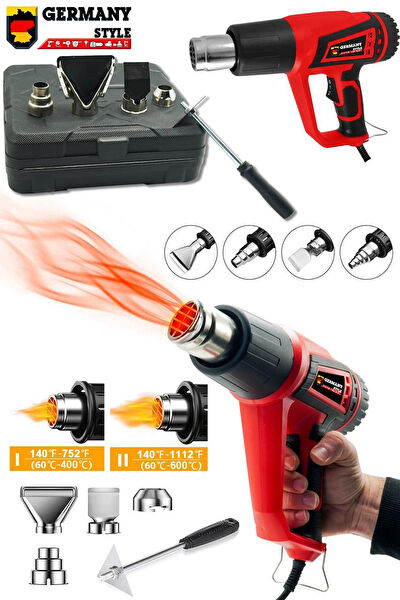 Germany Style Pürmüz, Sıcak Hava Tabancaları