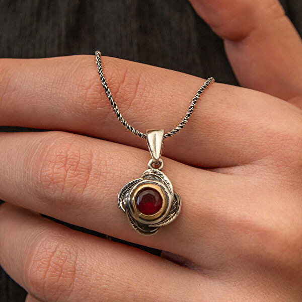 ANATOLİA GÜMÜŞ SAAT Kolye