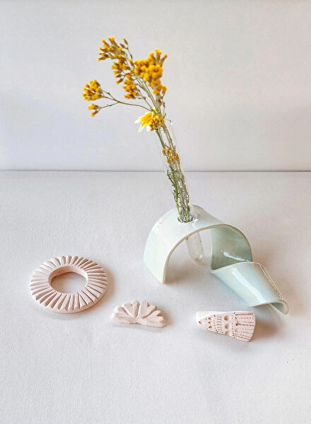 MİNİMORUM SERAMİK Vazo, Saksı