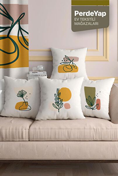 PerdeYap Dekoratif Yastık, Kırlent, Kılıf