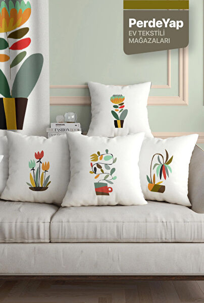 PerdeYap Dekoratif Yastık, Kırlent, Kılıf