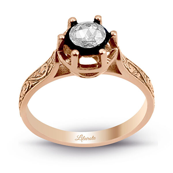 Lilarote Altın Yüzük