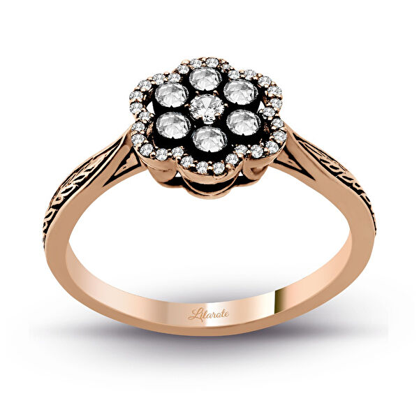 Lilarote Altın Yüzük