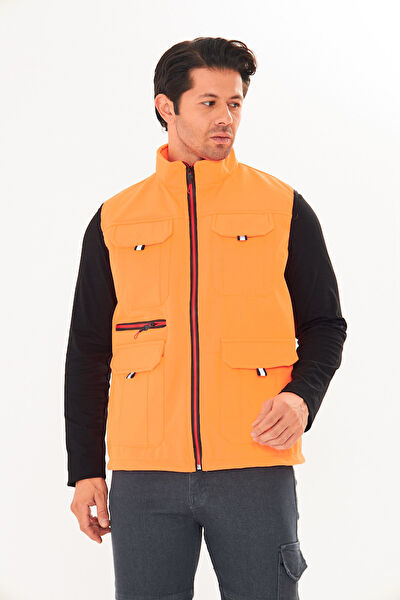 Orange Safety Koruyucu İş Yağmurluğu, Yeleği