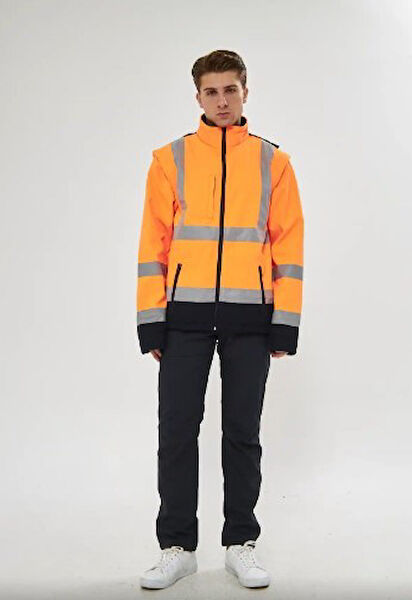 Orange Safety Koruyucu Tekstil