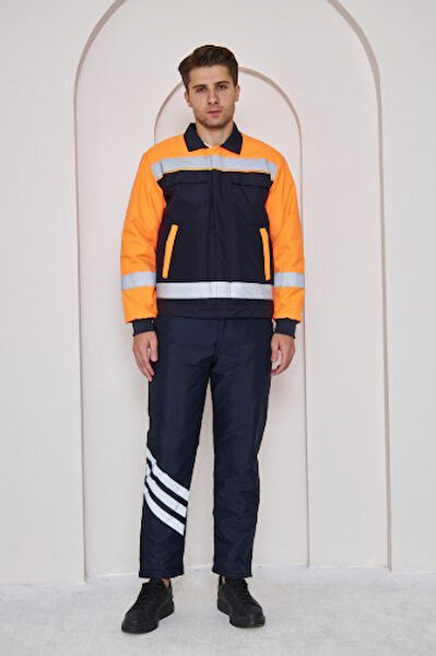 Orange Safety Koruyucu İş Tulumu