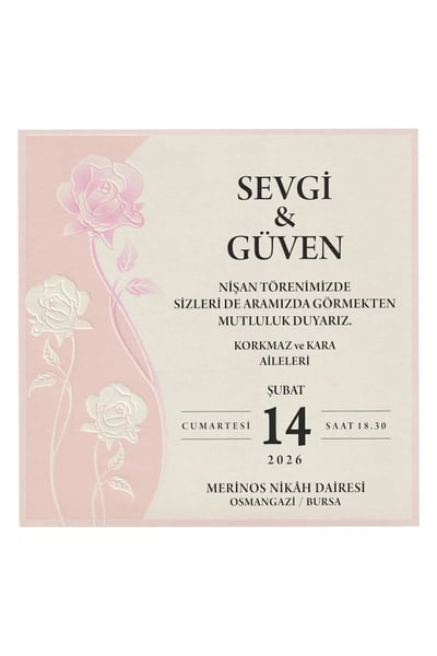 Sezen Söz ve Nişan Malzemeleri