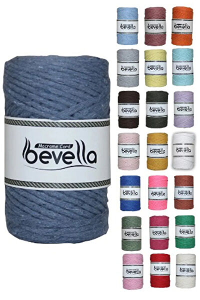 Bevella Macrame Cord Örgü İpleri