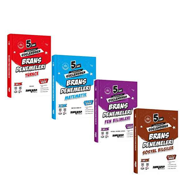 Ankara Yayınları Ders ve Yardımcı Kaynak Kitapları