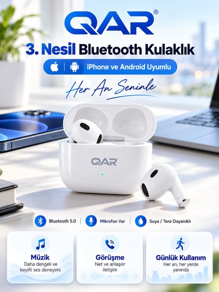 QAR Bluetooth Kulaklık