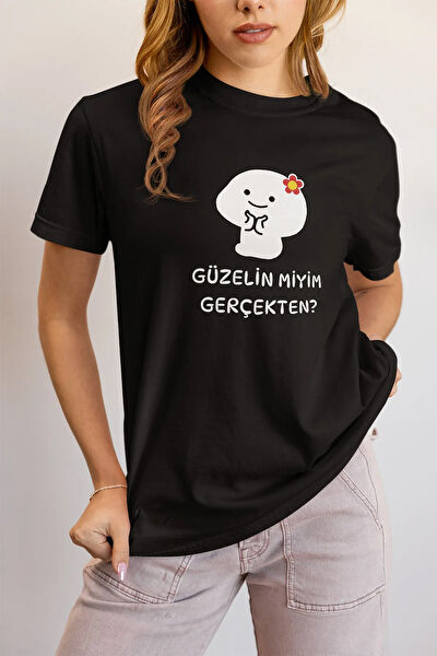 qoeuyl boutique Kadın Tişört