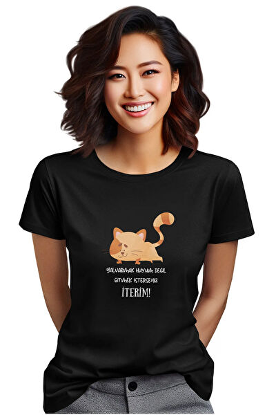 qoeuyl boutique Kadın Tişört