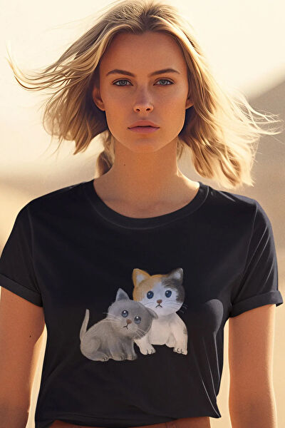 qoeuyl boutique Kadın Tişört