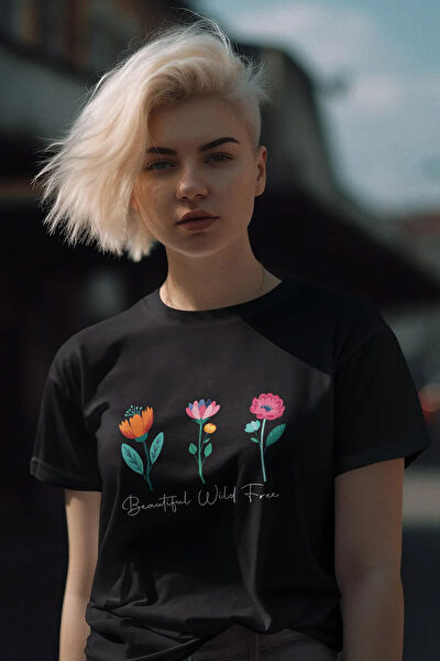 qoeuyl boutique Kadın Tişört