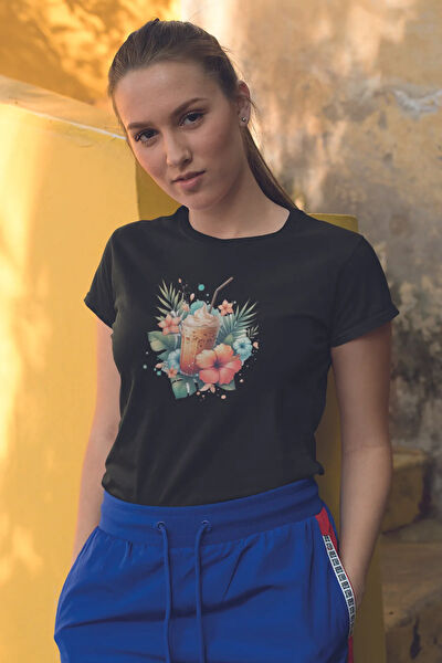 qoeuyl boutique Kadın Tişört