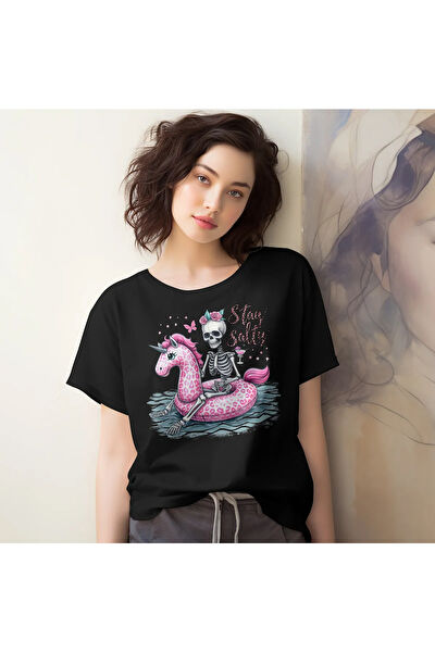 qoeuyl boutique Kadın Tişört