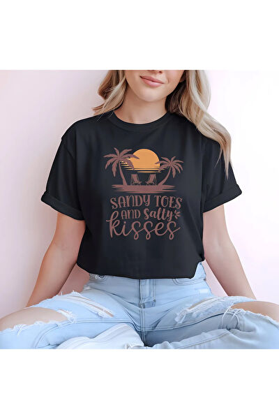 qoeuyl boutique Kadın Tişört