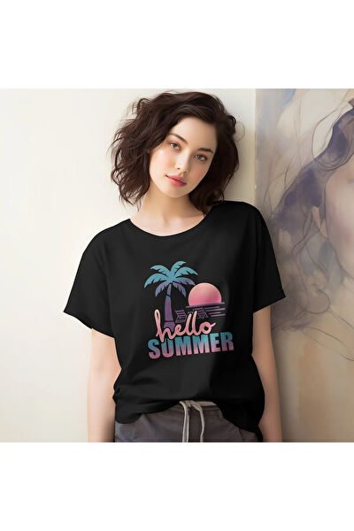 qoeuyl boutique Kadın Tişört