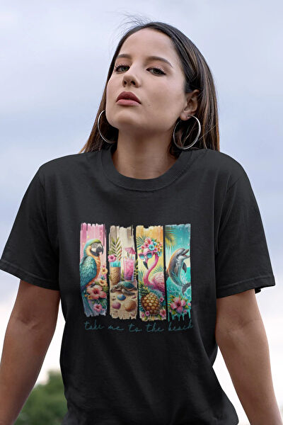 qoeuyl boutique Kadın Tişört